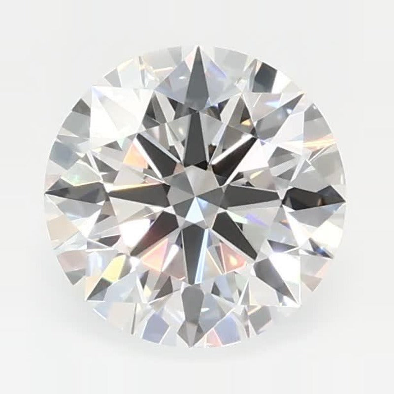 0.78 ct Lab-Grown Diamond – G VVS1 – Round Cut – GCAL Certified — Sapphire Row · cut7