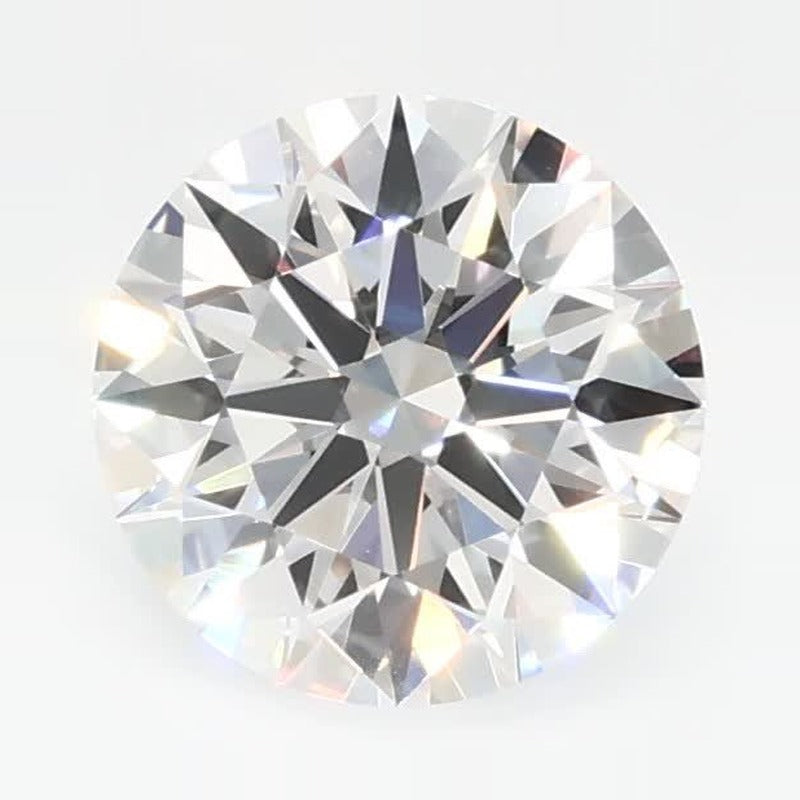 0.78 ct Lab-Grown Diamond – F VVS1 – Round Cut – GCAL Certified — Sapphire Row · cut7