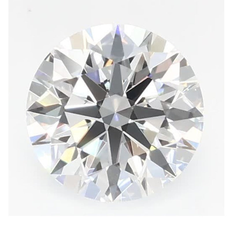 0.77 ct Lab-Grown Diamond – E VVS1 – Round Cut – GCAL Certified — Sapphire Row · cut7