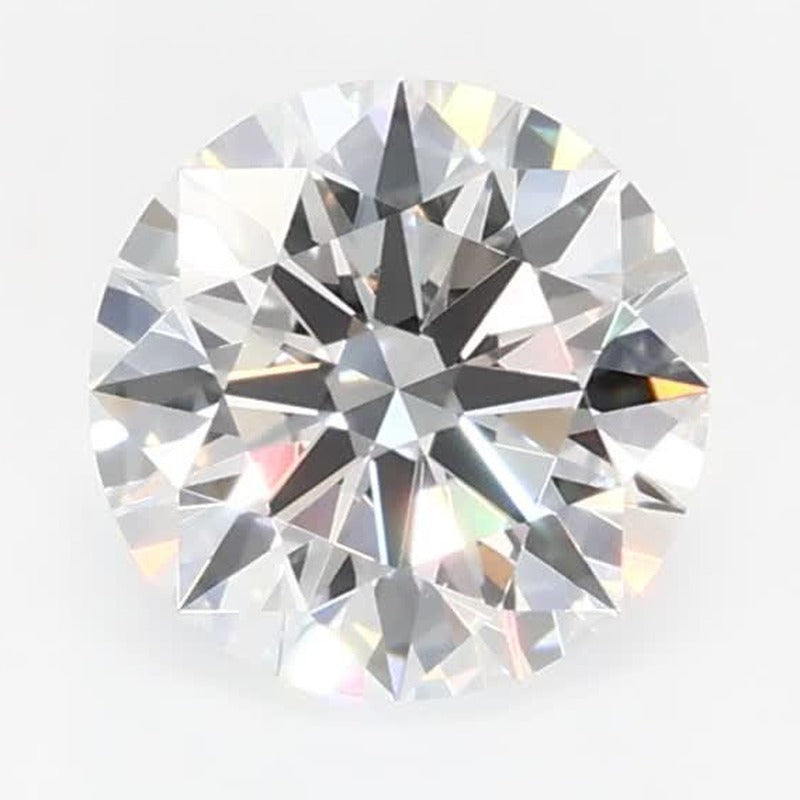 0.70 ct Lab-Grown Diamond – F VVS1 – Round Cut – GCAL Certified — Sapphire Row · cut7