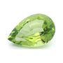 2.78 ct Natural Green Peridot (Untreated) – Pear Cut — Sapphire Row · cut7