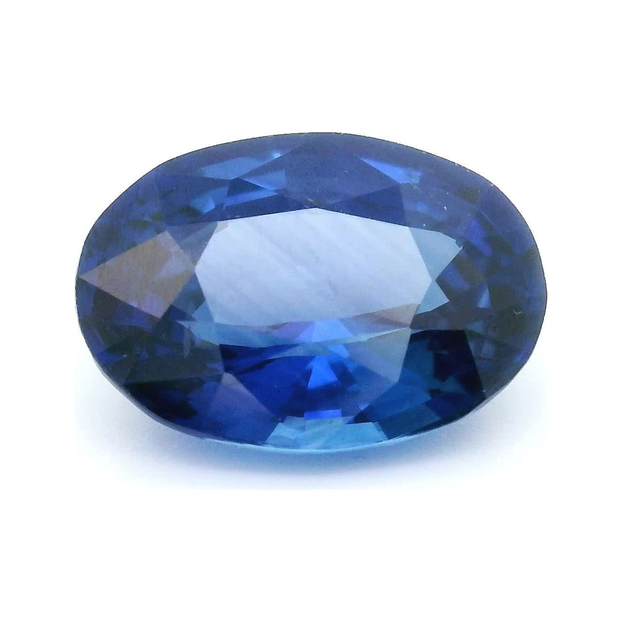 2.55 ct Natural Blue Sapphire (Heated) – Oval Cut — Sapphire Row · cut7