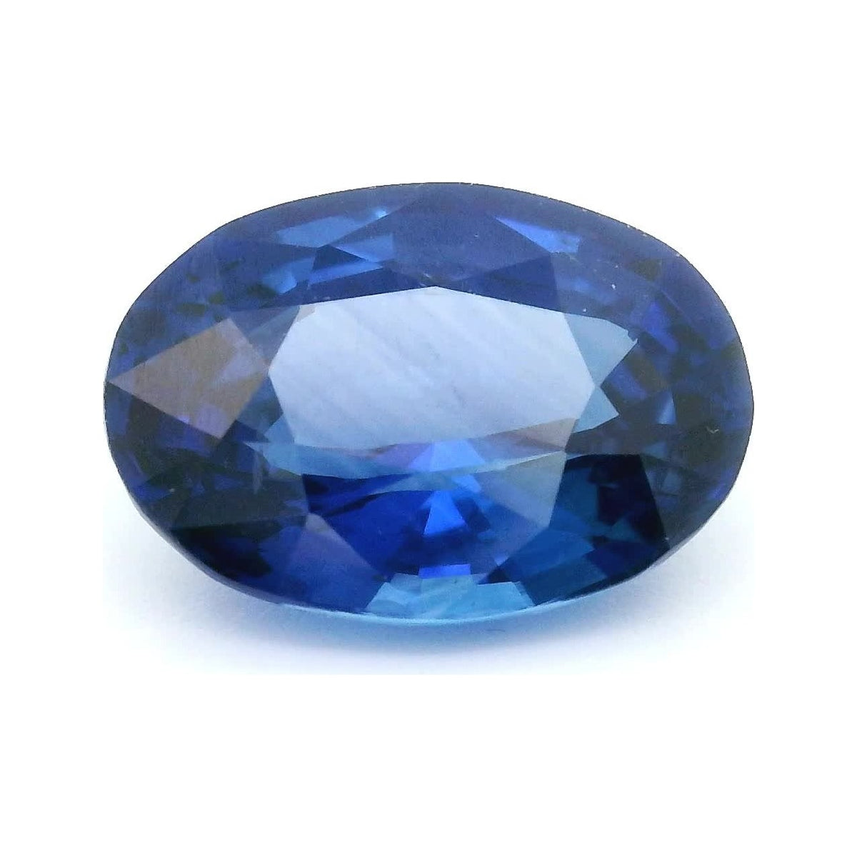 2.55 ct Natural Blue Sapphire (Heated) – Oval Cut — Sapphire Row · cut7
