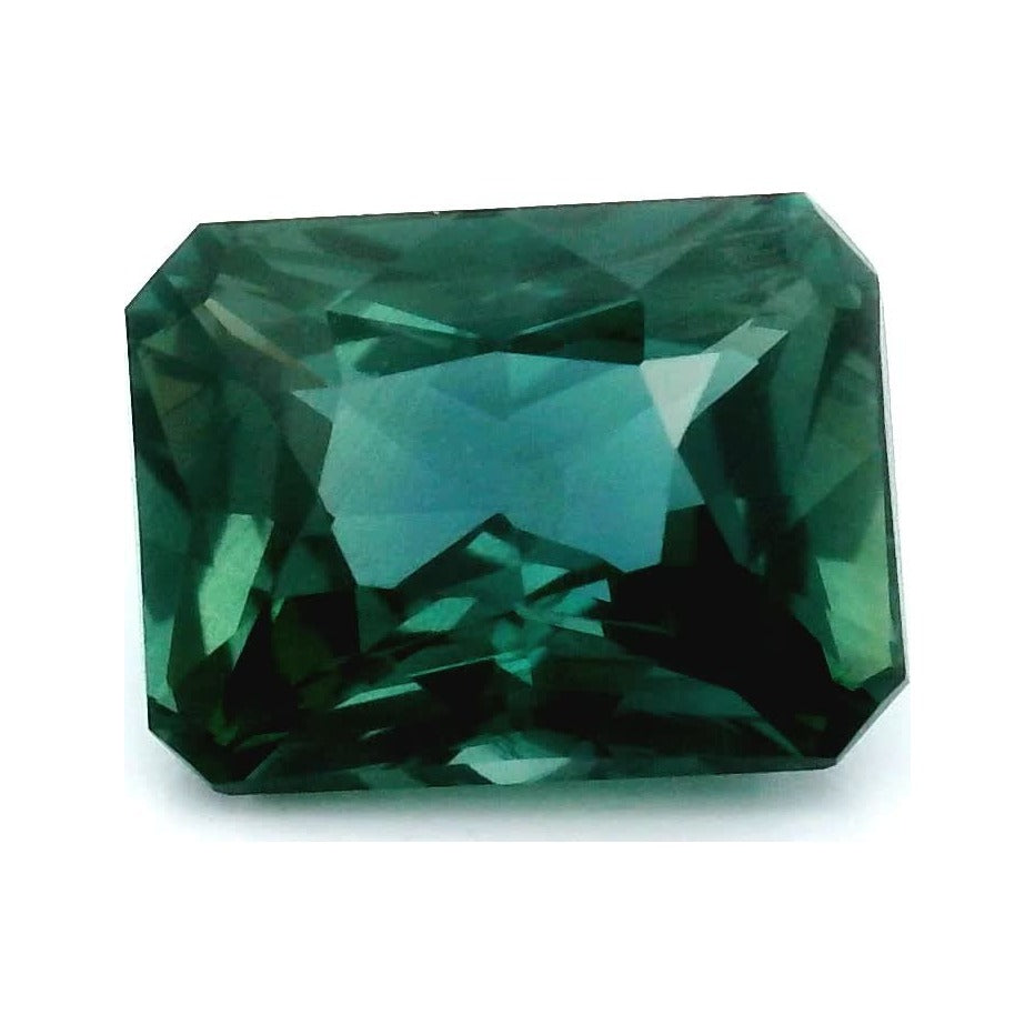 2.37 ct Natural Blue Sapphire (Heated) – Radiant Cut — Sapphire Row · cut7