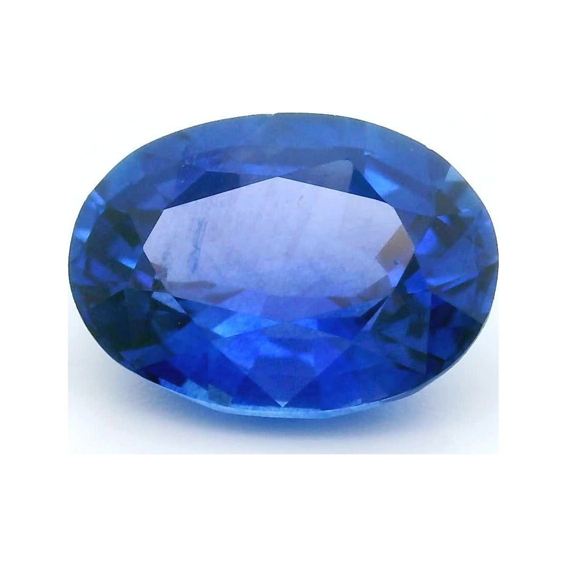 2.10 ct Natural Blue Sapphire (Heated) – Oval Cut — Sapphire Row · cut7