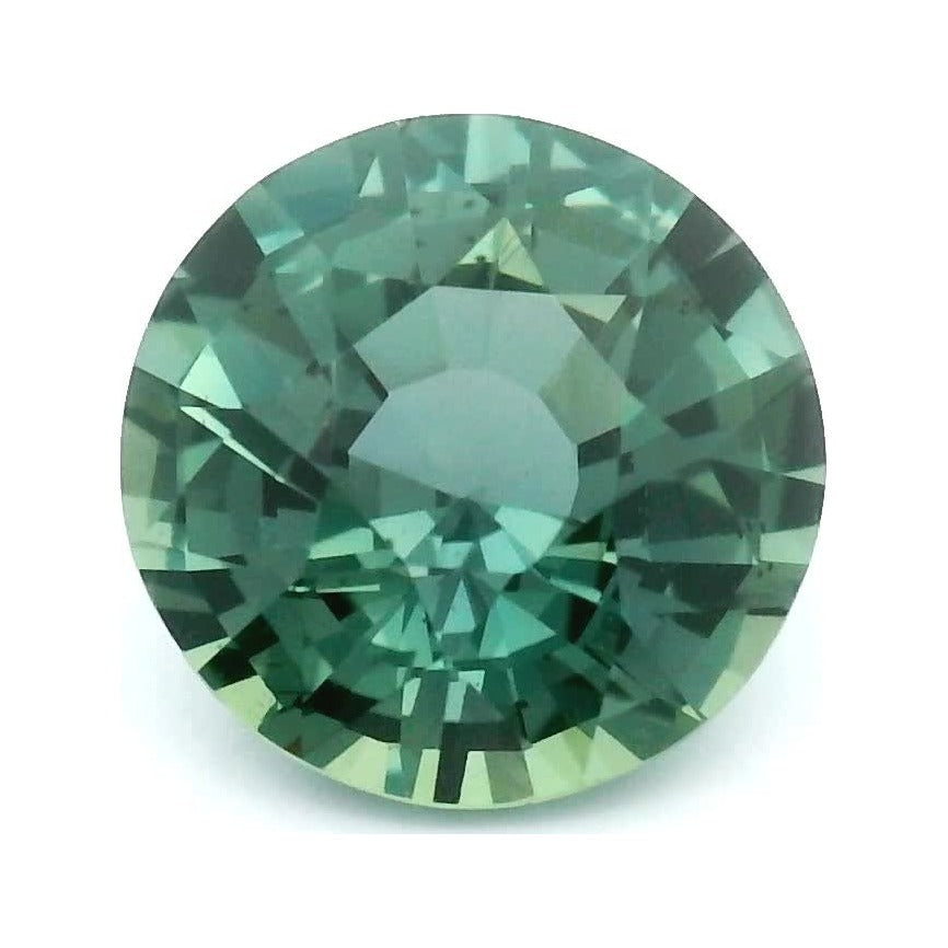 2.09 ct Natural Blue Sapphire (Heated) – Round Cut — Sapphire Row · cut7