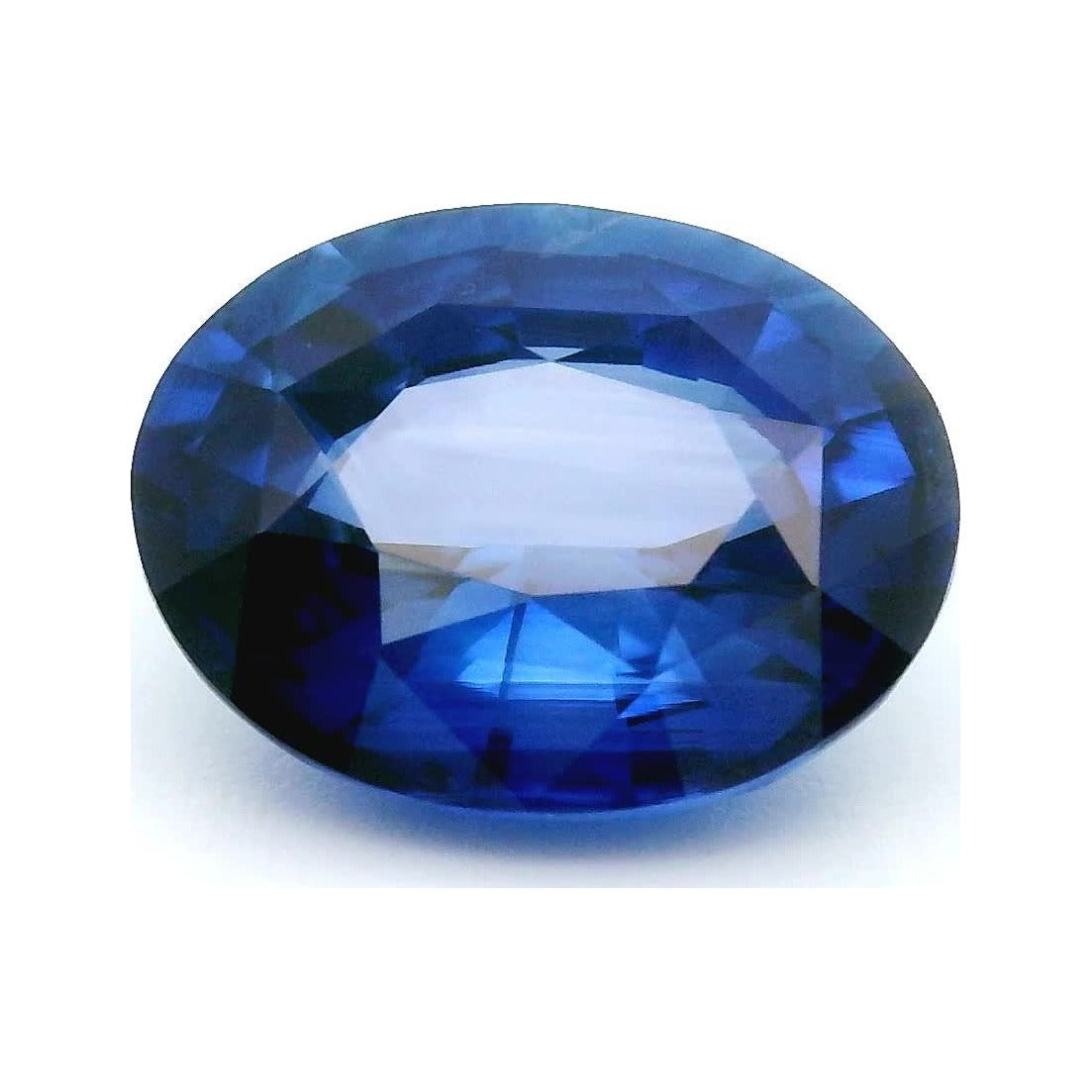 2.06 ct Natural Blue Sapphire (Heated) – Oval Cut — Sapphire Row · cut7