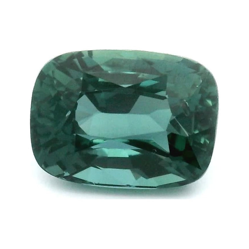 2.01 ct Natural Blue Sapphire (Heated) – Antique Cushion Cut — Sapphire Row · cut7