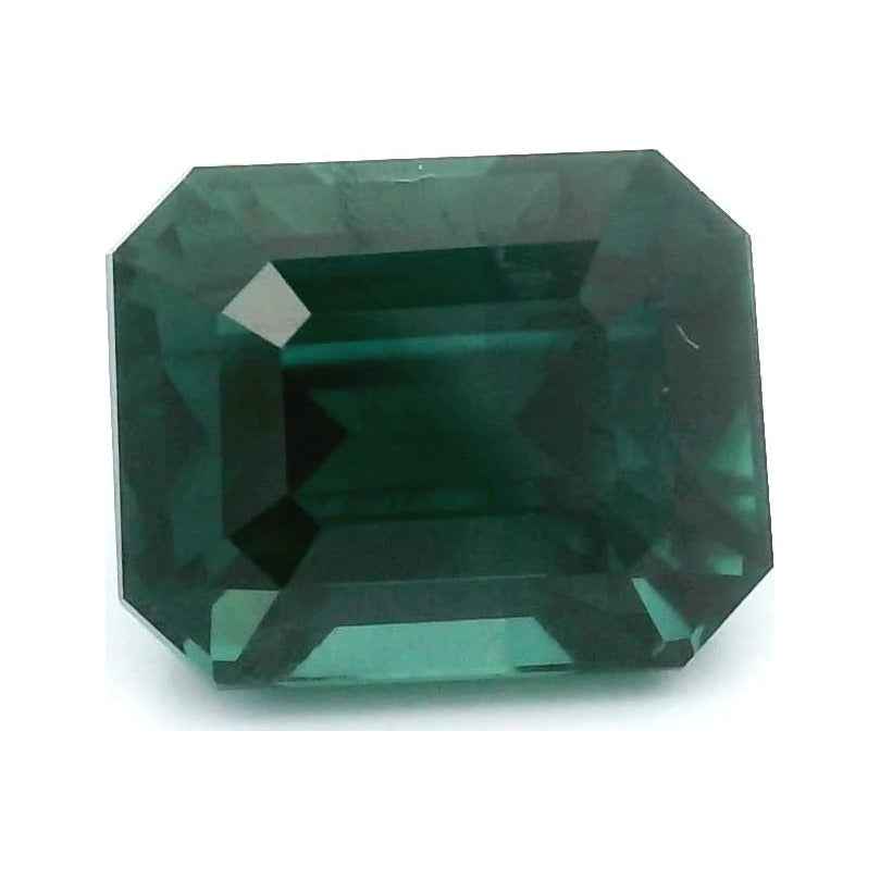 1.95 ct Natural Blue Sapphire (Heated) – Emerald Cut — Sapphire Row · cut7