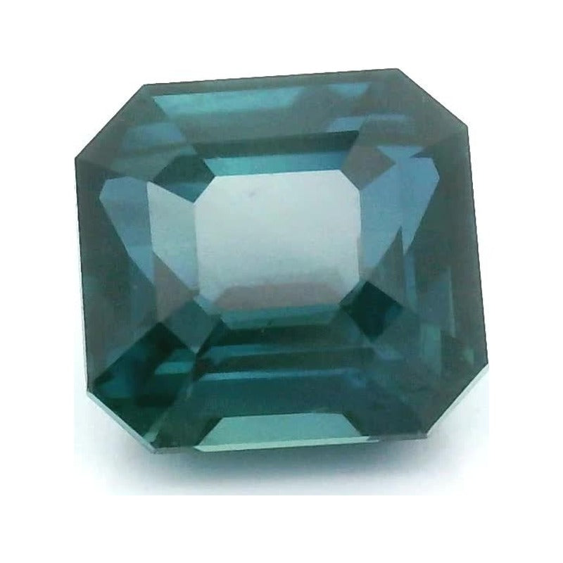 1.56 ct Natural Blue Sapphire (Heated) – Asscher Cut — Sapphire Row · cut7