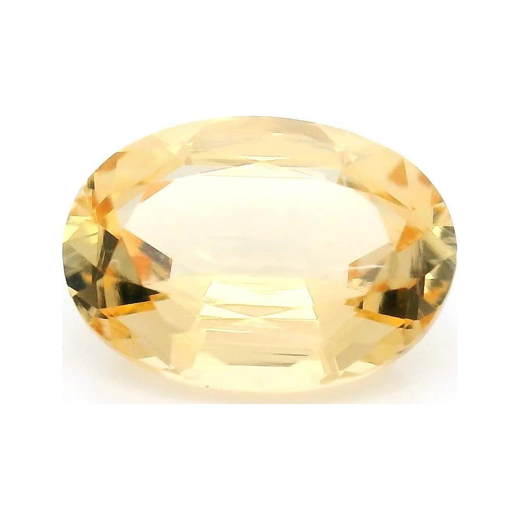 1.31 ct Natural Golden Topaz – Oval Cut — Sapphire Row · cut7