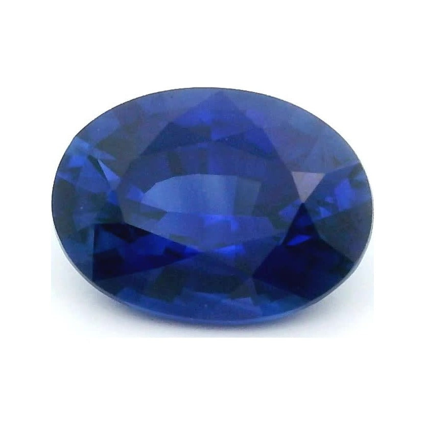 1.30 ct Natural Blue Sapphire (Heated) – Oval Cut — Sapphire Row · cut7