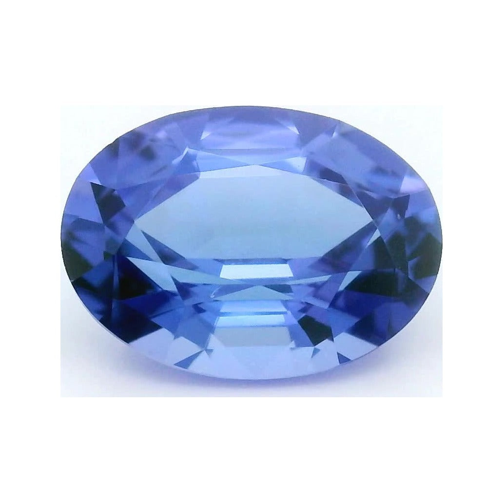 1.28 ct Natural Blue Tanzanite – Oval Cut — Sapphire Row · cut7
