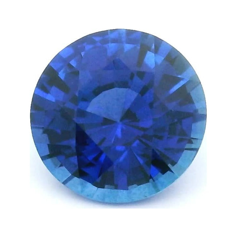 1.22 ct Natural Blue Sapphire (Heated) – Round Cut — Sapphire Row · cut7