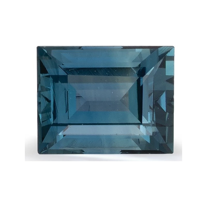 1.06 ct Natural Blue Sapphire (Heated) – Straight Baguette Cut — Sapphire Row · cut7