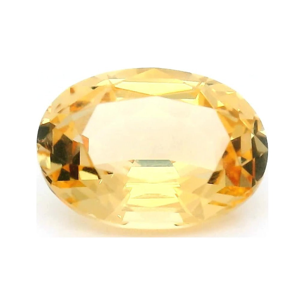 1.01 ct Natural Golden Topaz – Oval Cut — Sapphire Row · cut7
