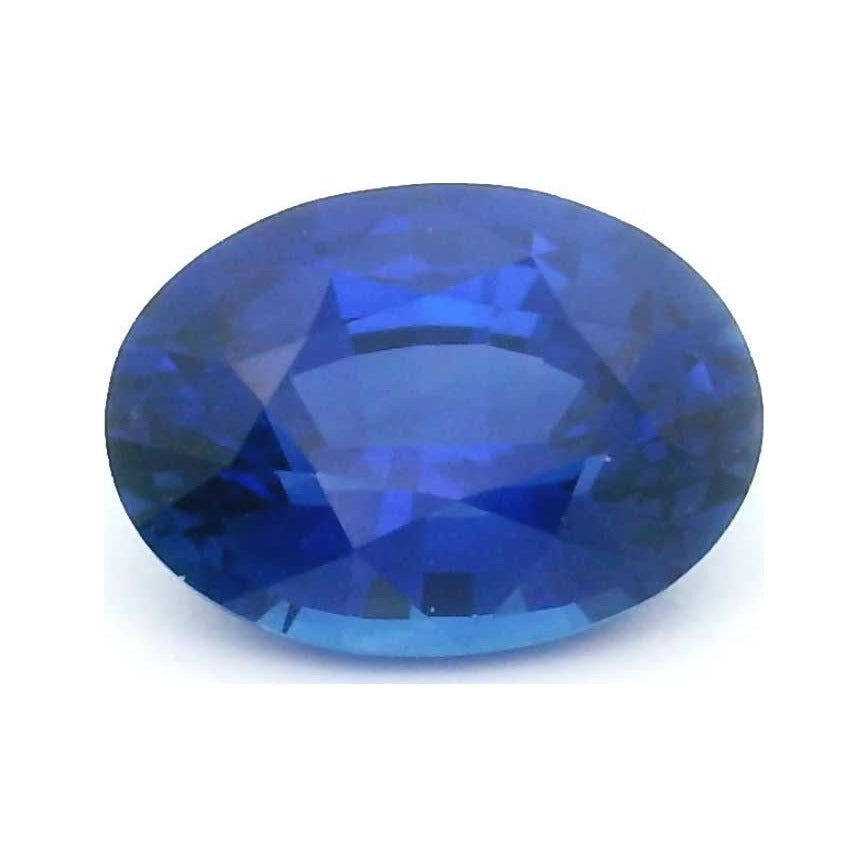 1.00 ct Natural Blue Sapphire (Heated) – Oval Cut — Sapphire Row · cut7