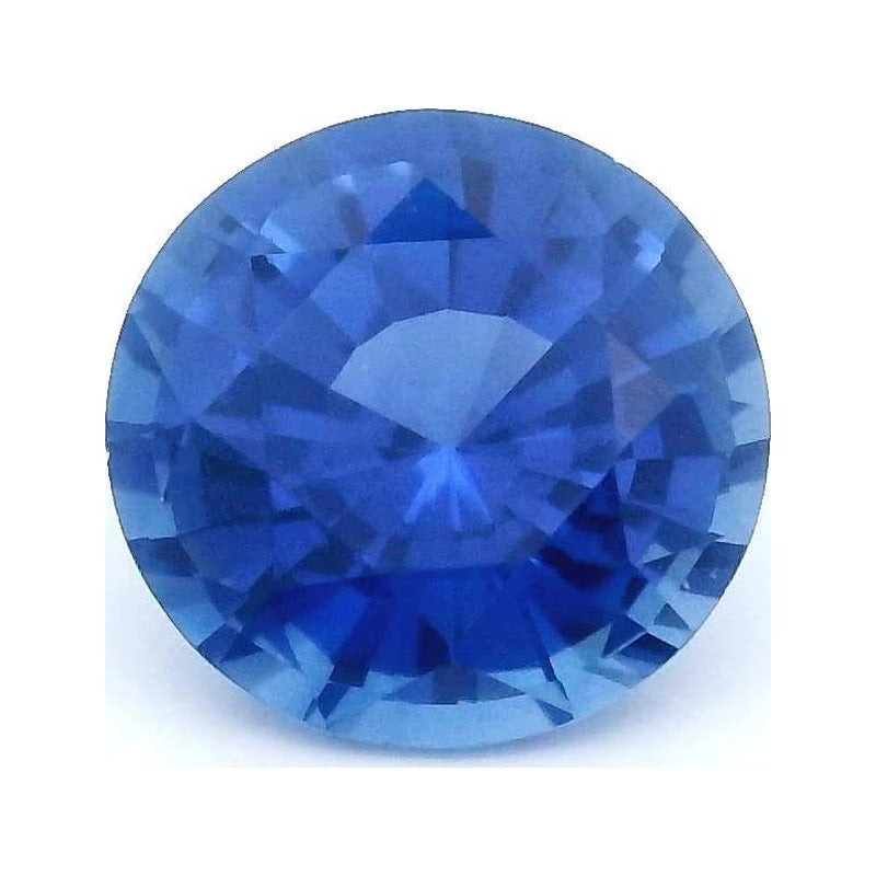 0.98 ct Natural Blue Sapphire (Heated) – Round Cut — Sapphire Row · cut7