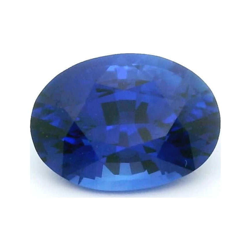 0.97 ct Natural Blue Sapphire (Heated) – Oval Cut — Sapphire Row · cut7