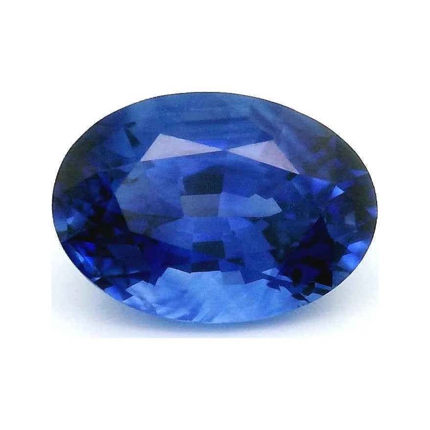 0.97 ct Natural Blue Sapphire (Heated) – Oval Cut — Sapphire Row · cut7