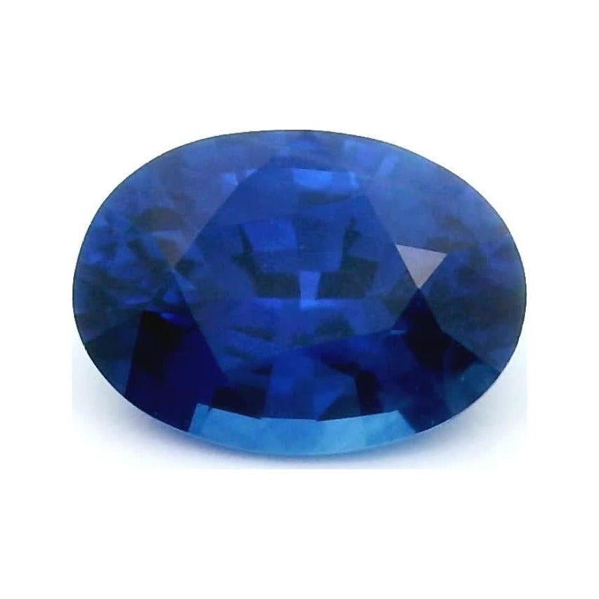 0.94 ct Natural Blue Sapphire (Heated) – Oval Cut — Sapphire Row · cut7