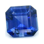 0.75 ct Natural Blue Sapphire (Heated) – Asscher Cut — Sapphire Row · cut7
