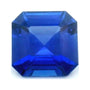 0.64 ct Natural Blue Sapphire (Heated) – Asscher Cut — Sapphire Row · cut7