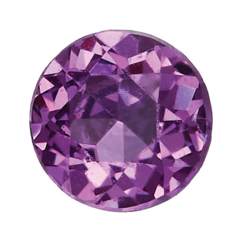 2.5 mm Lab-Grown Magenta Sapphire – Round Cut – Eye-Clean Quality — Sapphire Row · cut7