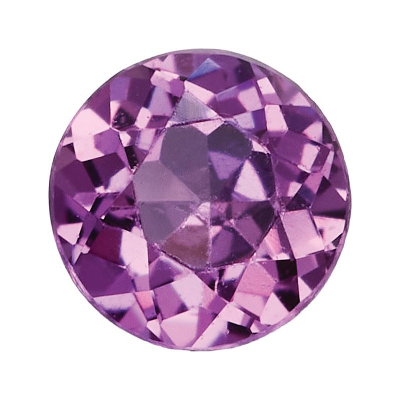 3 mm Lab-Grown Magenta Sapphire – Round Cut – Eye-Clean Quality — Sapphire Row · cut7
