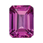 8x6 mm Lab-Grown Magenta Sapphire – Emerald Cut – Eye-Clean Quality — Sapphire Row · cut7