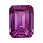 9x7 mm Lab-Grown Magenta Sapphire – Emerald Cut – Eye-Clean Quality — Sapphire Row · cut7