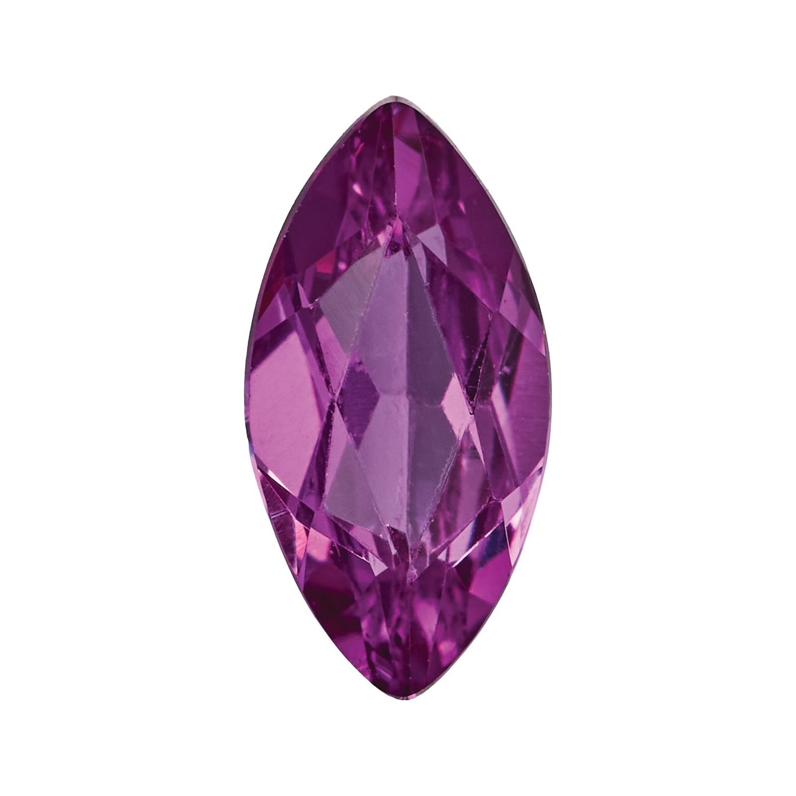 7x3.5 mm Lab-Grown Magenta Sapphire – Marquise Cut – Eye-Clean Quality — Sapphire Row · cut7