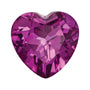 7 mm Lab-Grown Magenta Sapphire – Heart Cut – Eye-Clean Quality — Sapphire Row · cut7