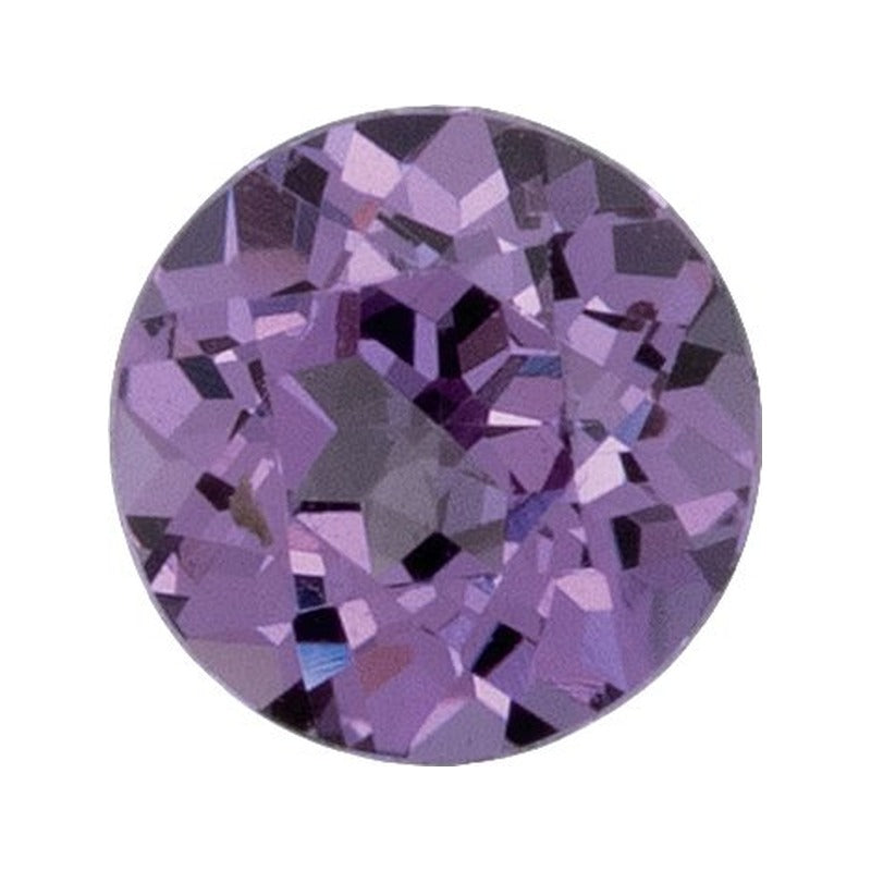 4.5 mm Lab-Grown Lilac Purple Sapphire – Round Cut – Eye-Clean Quality — Sapphire Row · cut7