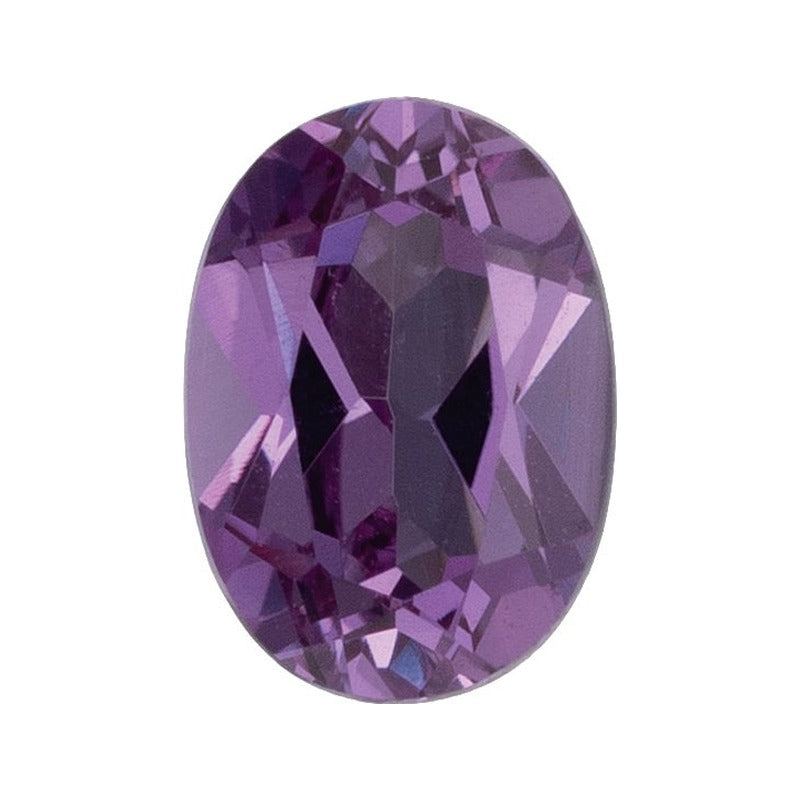 7x5 mm Lab-Grown Lilac Purple Sapphire – Oval Cut – Eye-Clean Quality — Sapphire Row · cut7