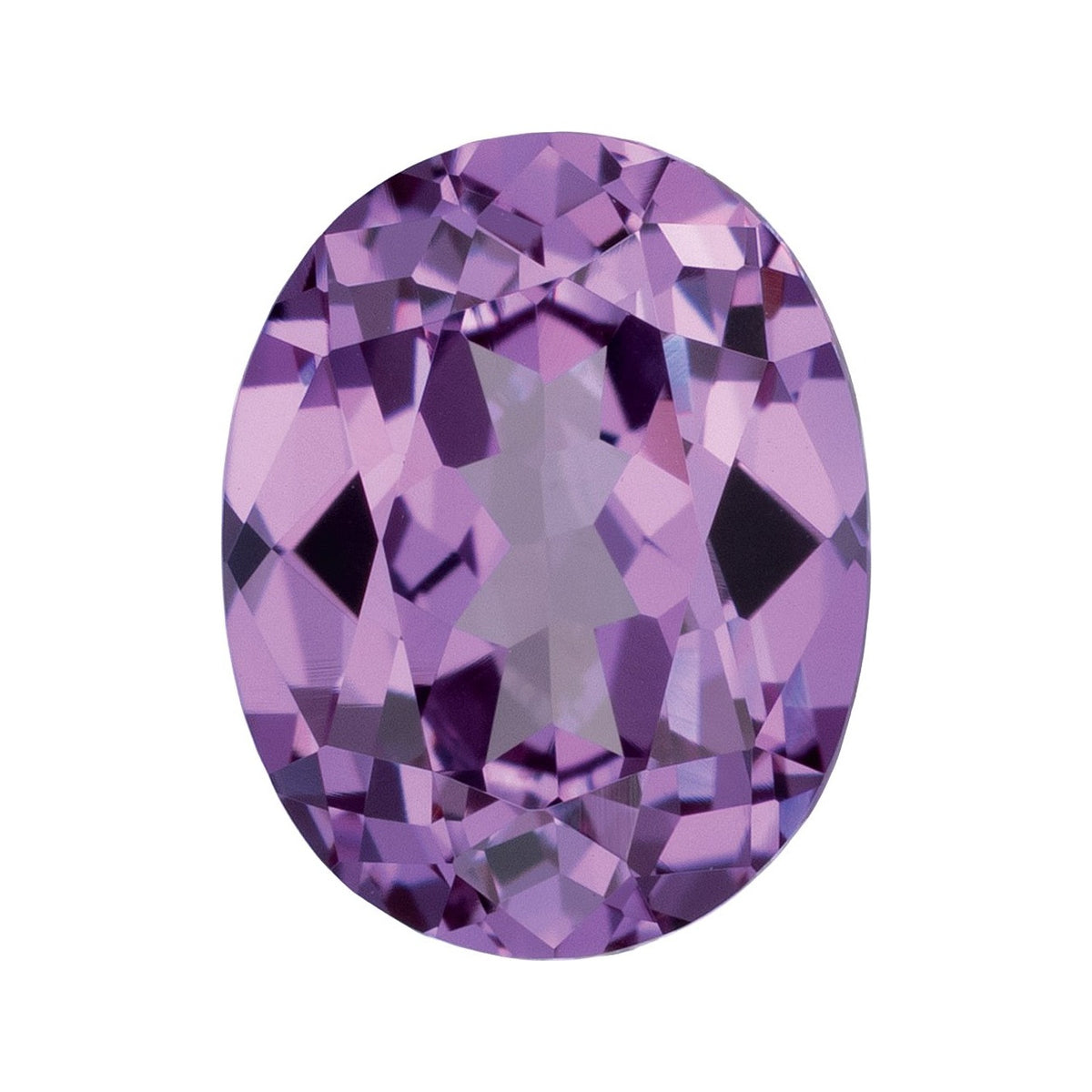 9x7 mm Lab-Grown Lilac Purple Sapphire – Oval Cut – Eye-Clean Quality — Sapphire Row · cut7