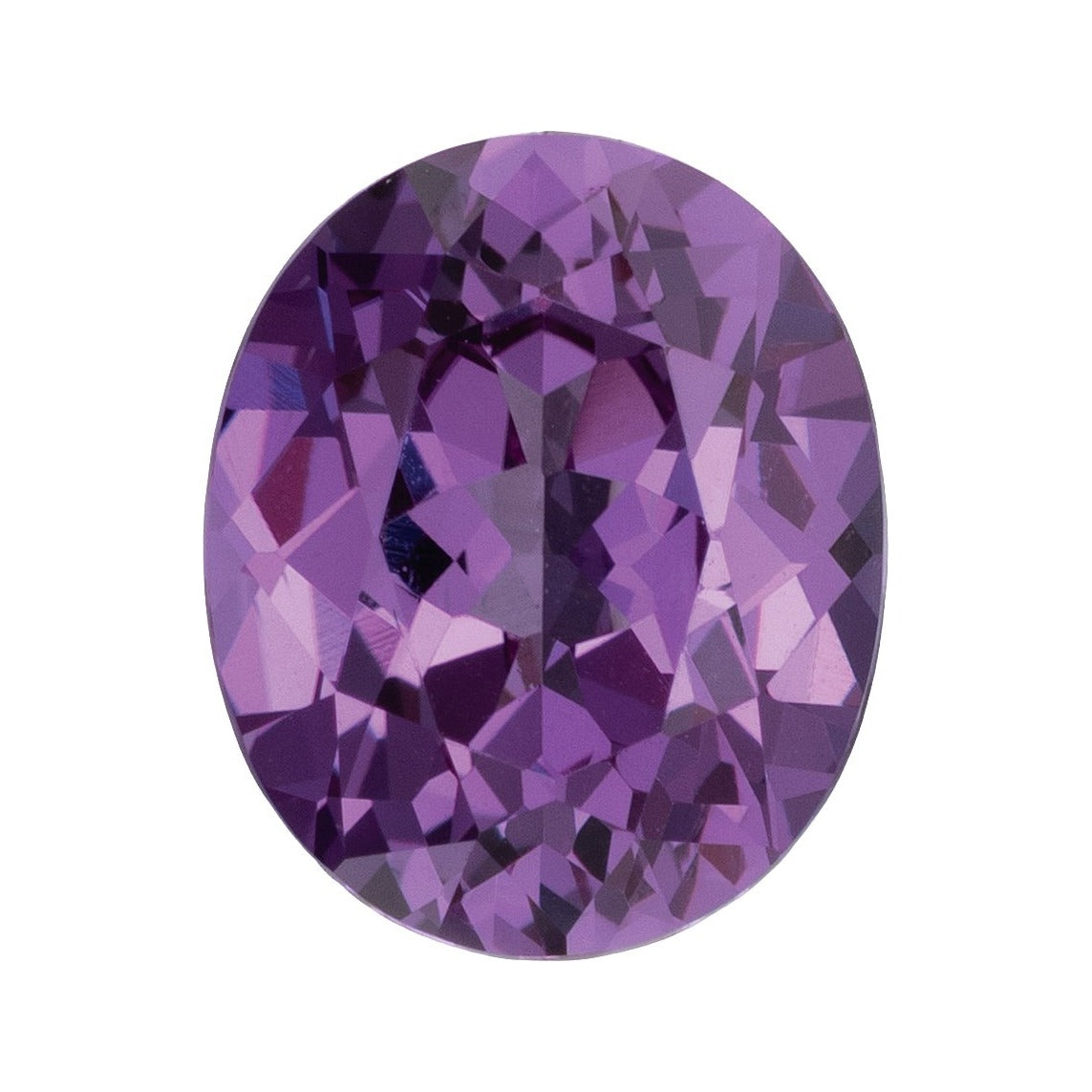 11x9 mm Lab-Grown Lilac Purple Sapphire – Oval Cut – Eye-Clean Quality — Sapphire Row · cut7