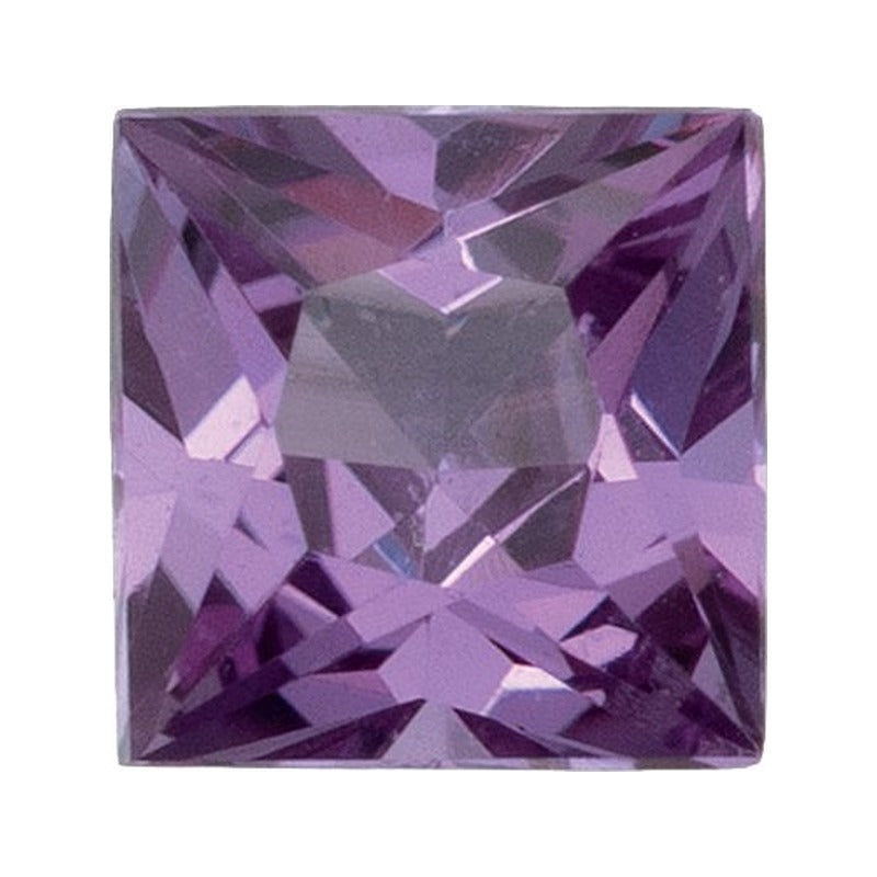 3.5 mm Lab-Grown Lilac Purple Sapphire – Square Cut – Eye-Clean Quality — Sapphire Row · cut7