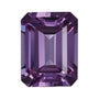 9x7 mm Lab-Grown Lilac Purple Sapphire – Emerald Cut – Eye-Clean Quality — Sapphire Row · cut7
