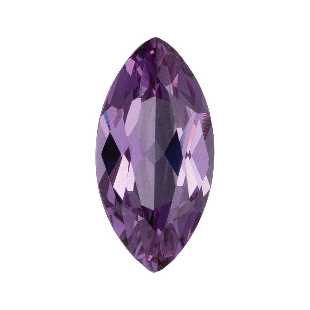 10x5 mm Lab-Grown Lilac Purple Sapphire – Marquise Cut – Eye-Clean Quality — Sapphire Row · cut7
