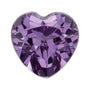 4 mm Lab-Grown Lilac Purple Sapphire – Heart Cut – Eye-Clean Quality — Sapphire Row · cut7