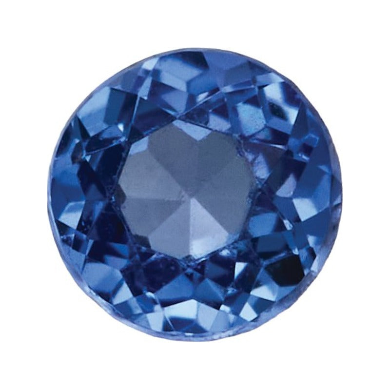 2.5 mm Lab-Grown Periwinkle Blue Sapphire – Round Cut – Eye-Clean Quality — Sapphire Row · cut7