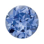 6 mm Lab-Grown Periwinkle Blue Sapphire – Round Cut – Eye-Clean Quality — Sapphire Row · cut7