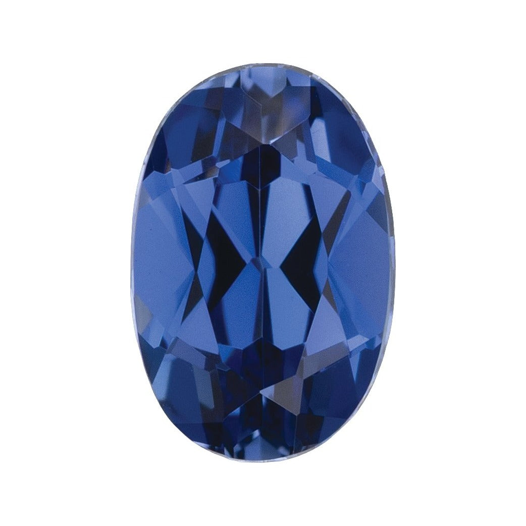 6x4 mm Lab-Grown Periwinkle Blue Sapphire – Oval Cut – Eye-Clean Quality — Sapphire Row · cut7