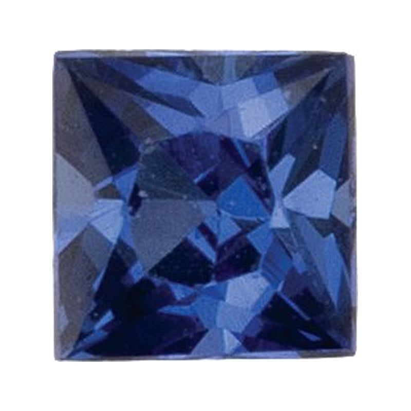 3 mm Lab-Grown Periwinkle Blue Sapphire – Square Cut – Eye-Clean Quality — Sapphire Row · cut7