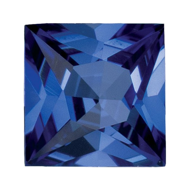 3.5 mm Lab-Grown Periwinkle Blue Sapphire – Square Cut – Eye-Clean Quality — Sapphire Row · cut7