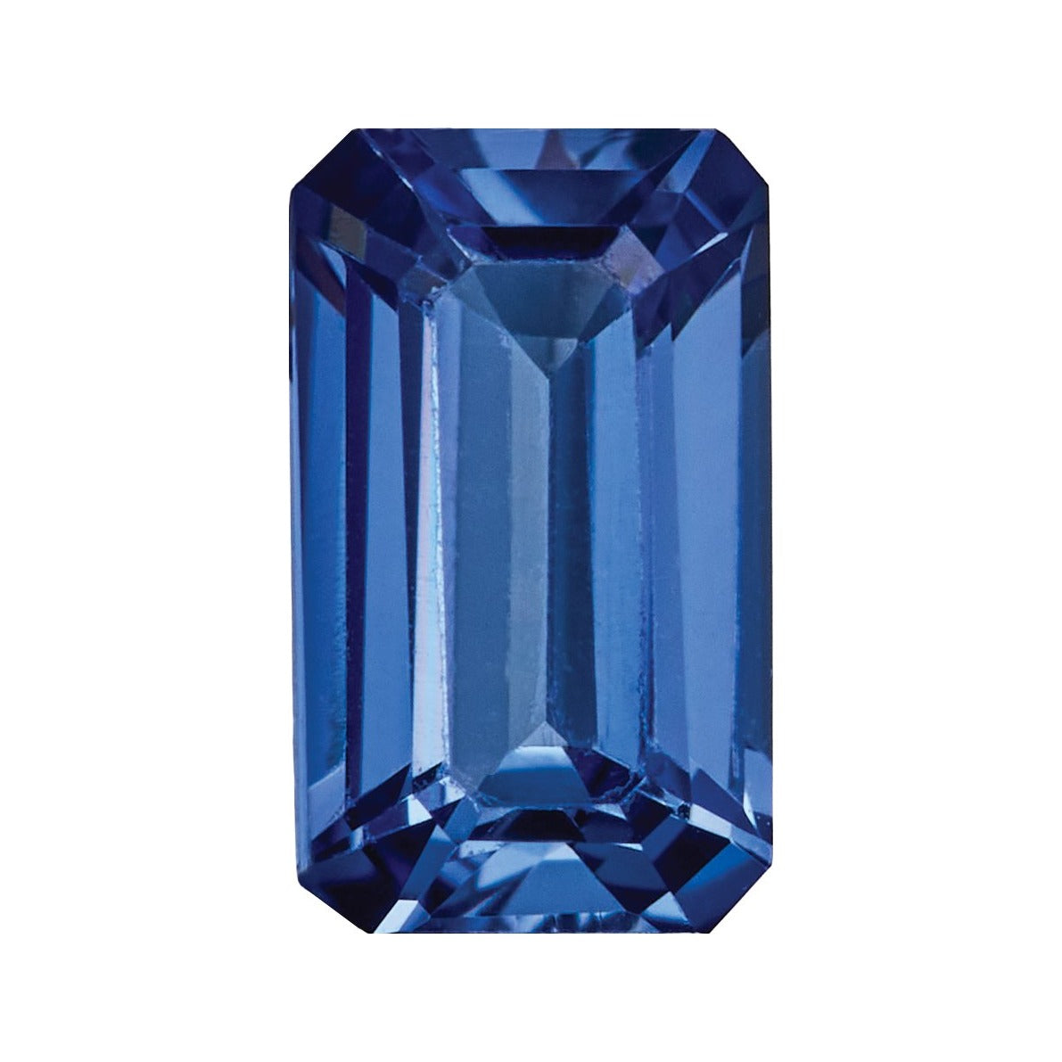 5x3 mm Lab-Grown Periwinkle Blue Sapphire – Emerald Cut – Eye-Clean Quality — Sapphire Row · cut7