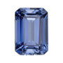 7x5 mm Lab-Grown Periwinkle Blue Sapphire – Emerald Cut – Eye-Clean Quality — Sapphire Row · cut7