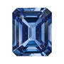 11x9 mm Lab-Grown Periwinkle Blue Sapphire – Emerald Cut – Eye-Clean Quality — Sapphire Row · cut7