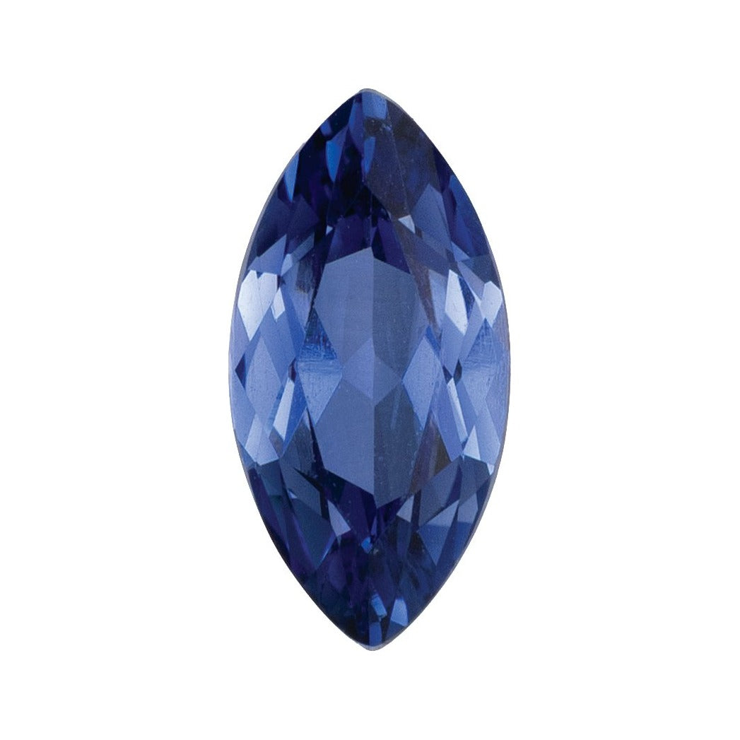 10x5 mm Lab-Grown Periwinkle Blue Sapphire – Marquise Cut – Eye-Clean Quality — Sapphire Row · cut7
